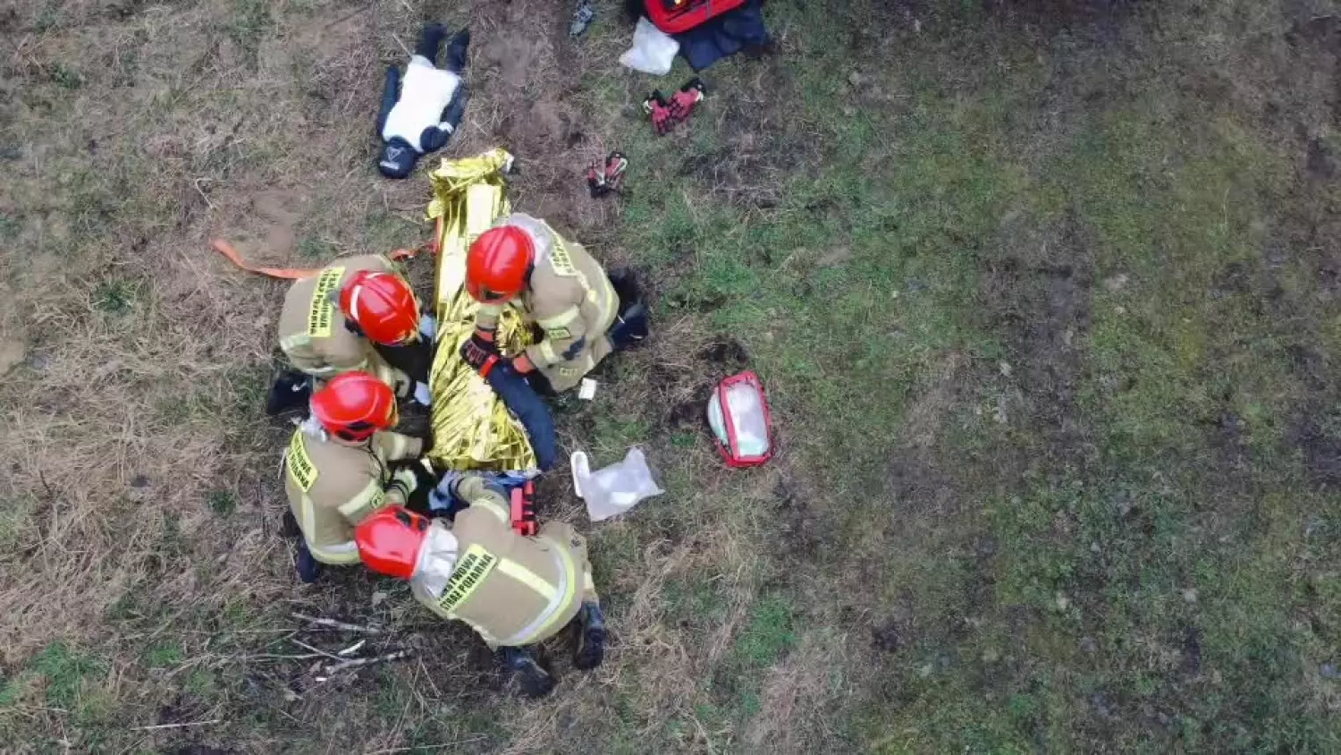 Ćwiczenia policji w Janowie Lubelskim