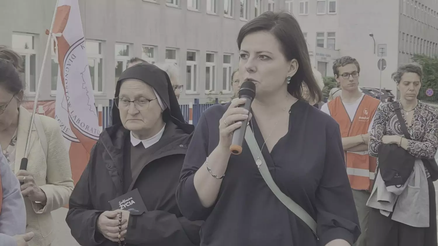 Różaniec Fundacji Życie i Rodzina pod Szpitalem Wojewódzkim w Lublinie