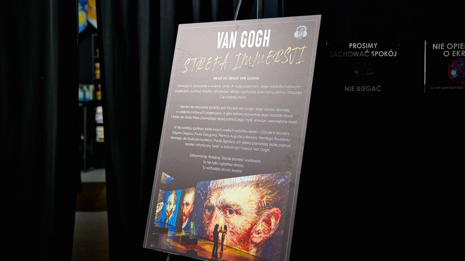 Wystawa Van Gogha - The Immersive Exhibition