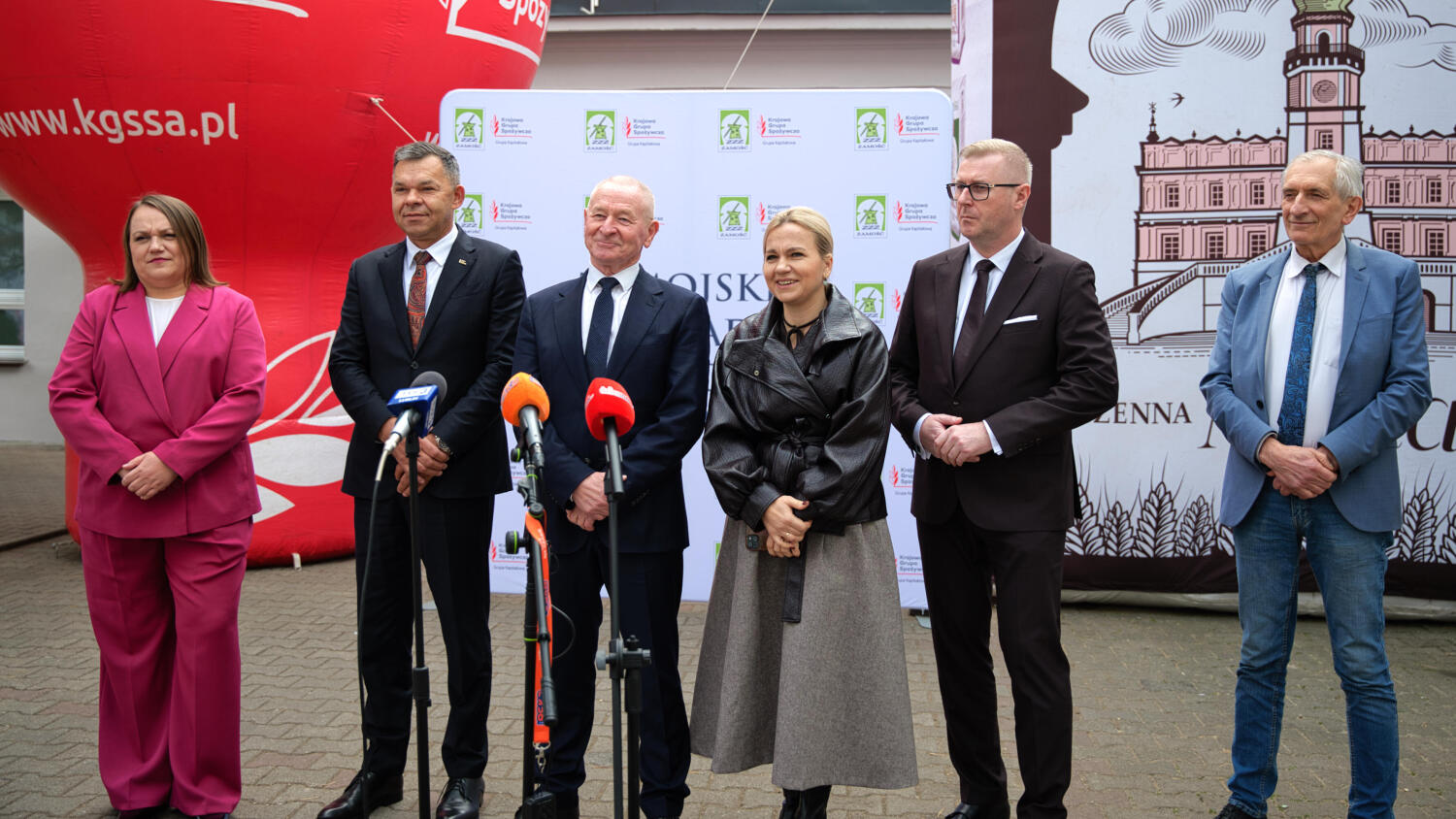 Konferencja Zamojskich Zakładów Zbożowych z udziałem Małgorzaty Gromadzkiej